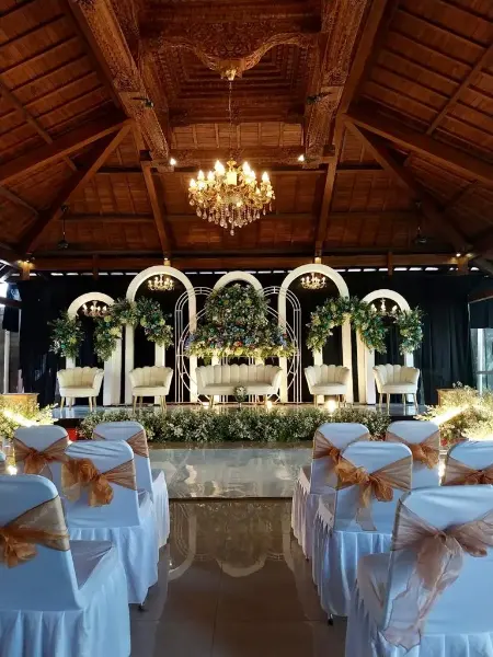wedding venue at dalem joglo